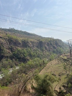 Students trekking in Nepal